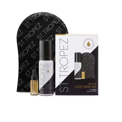 St Tropez Self Tan Luxe Mini Kit The 5-IN-1 Skincare Tan [New&Sealed]