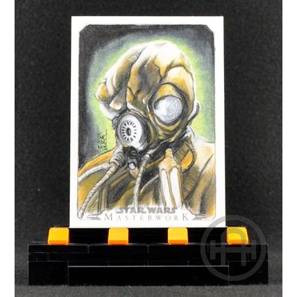 Topps Star Wars Masterwork 2015 – Sketch – Silver - Francois Chartier
