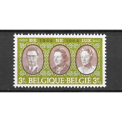 Belgium 1964 Benelux Anniversary MNH set S.G. 1907