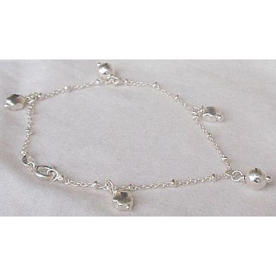 Star silver bracelet