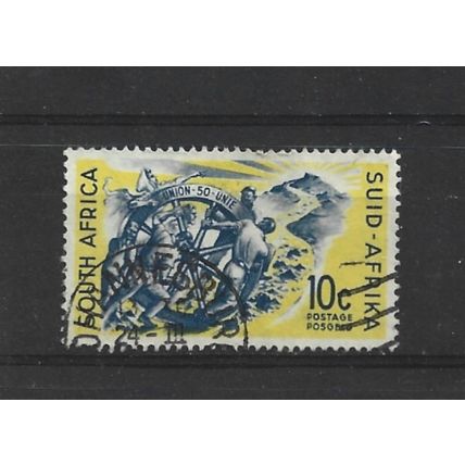 SouthAfrica.SG193 10c "Wheel of Progress".Fine Used.Aug25