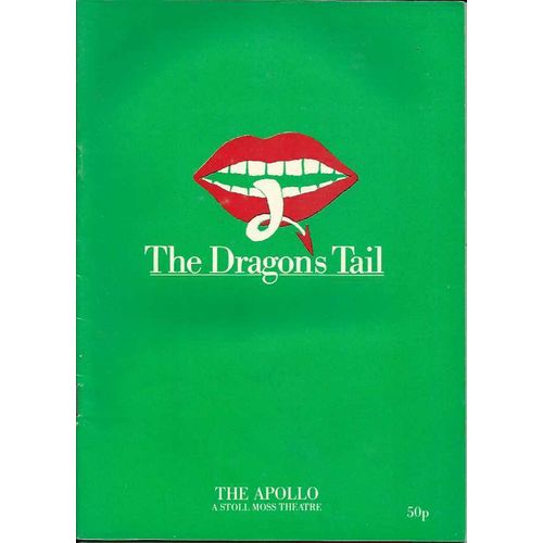 THE DRAGON'S TAIL Penelope Keith 1985 Apollo Theatre Programme