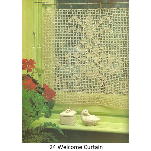 Magic Crochet Magazine August 1988 #55 Bedspread Curtains Collars Doilies Mats