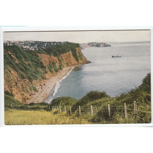 Ness Cove Devon Postcard 348