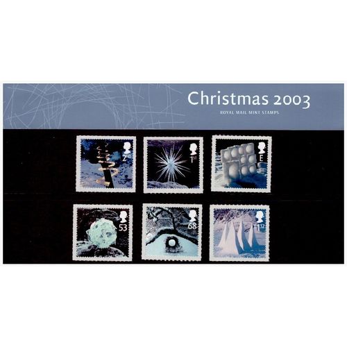 Great Britain 2003 Christmas Ice Sculptures #353 Mint
