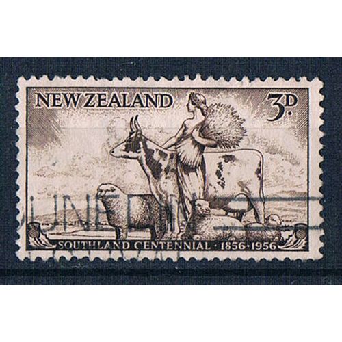 New Zealand 1956 SG753 nz56 Southland Centennial 3d Used Stamp