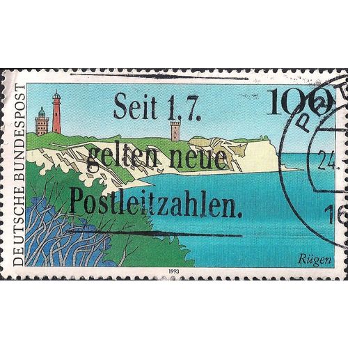 GERMANY, German Scenes: R³gen, blue 1993, 100 Pf