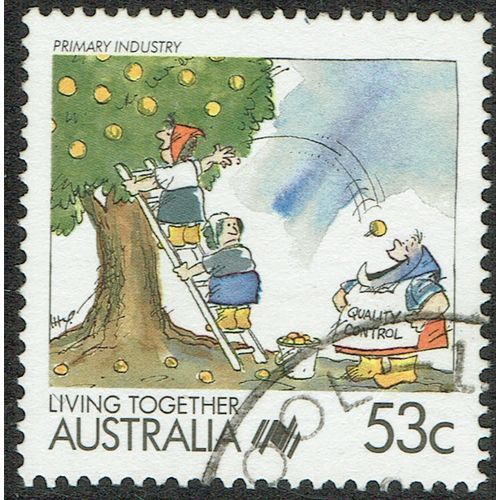 Australia 1988 Living Together 53c Multicoloured SG1125 FU