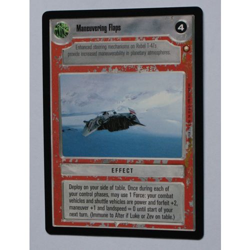 Star Wars CCG: Special Edition Limited # Maneuvering Flaps (A) 1998 light