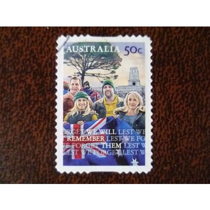 Australia 2008 Lest We Forget ANZAC Day 50c Gallipoli used stamp SG2987