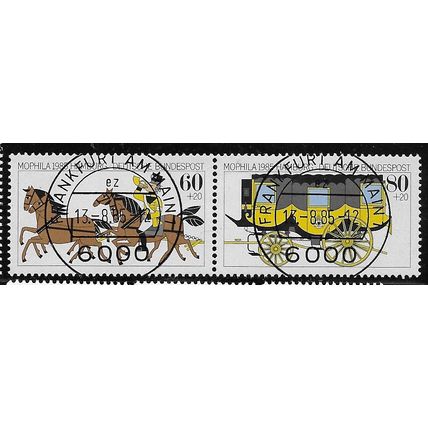 1983 Michel 1255/1256 - first day cancels - pair