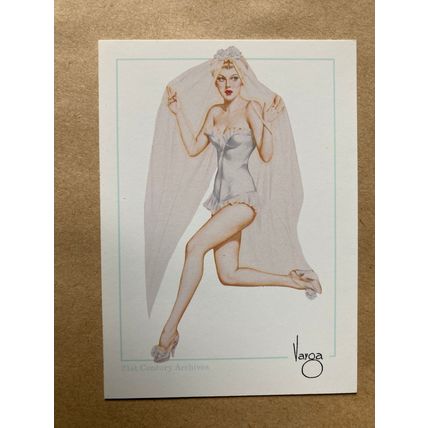 Varga Girls Pin-Ups Series 2 Base trading card # 86 (A) 1993 Alberto Vargas