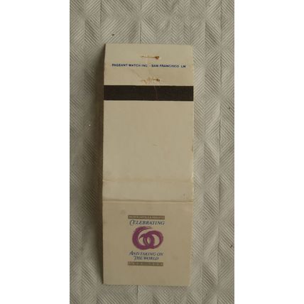 Matchbook Cover Westin Hotels, U.S. and Canada 1930 - 1990