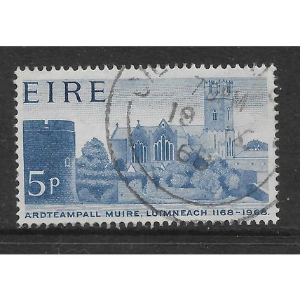 IRELAND 1968 5d BLUE ST MARYS CATHEDRAL LIMERICK SG 241 FINE USED#