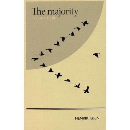 Henrik Ibsen An Enemy Of The People Book Quote Postcard