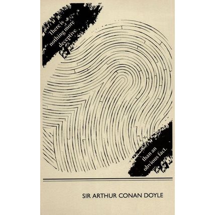 Sir Arthur Conan Doyle The Adventures Of Sherlock Holmes Book Quote Postcard