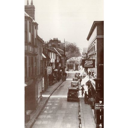 Boots The Chemists Maidenhead Street Hertford in 1930 Postcard
