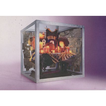 Kobe Bryant NBA Basketball Nintendo Gamecube Advertising Postcard