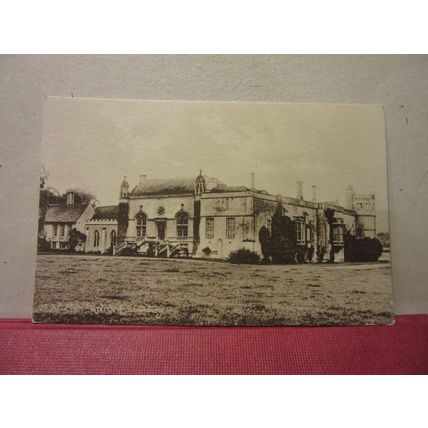 S.W. FRONT, LACOCK ABBEY, WILTSHIRE.vintage unused postcard C J Butler #
