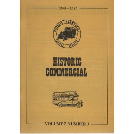 Historic Commercial, Volume 7 No. 3 May 1983