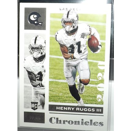2020 Panini Chronicles HENRY RUGGS III (Raiders) base Rookie Card #51