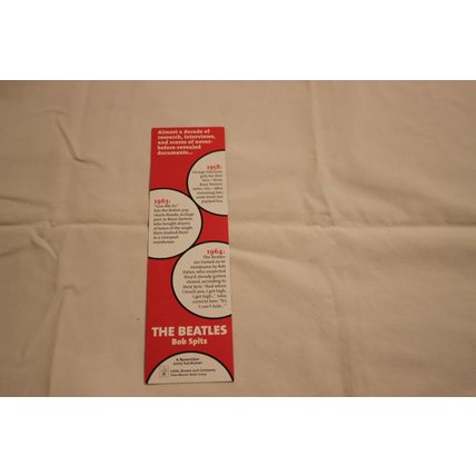 The Beatles Promo Bookmark for the book THE BEATLES
