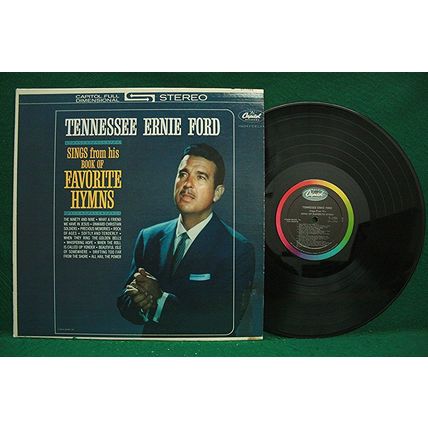 Tennessee Ernie Ford - Sings From His Book Of Favorite Hymns - T 1794 - EX