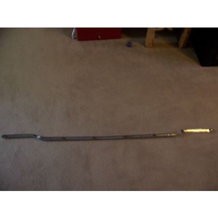 1965 DODGE MONACO HOOD EDGE CHROME TRIM OEM #2524254