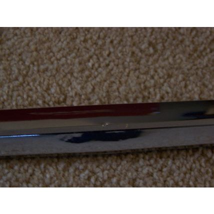 1965 DODGE MONACO HOOD EDGE CHROME TRIM OEM #2524254