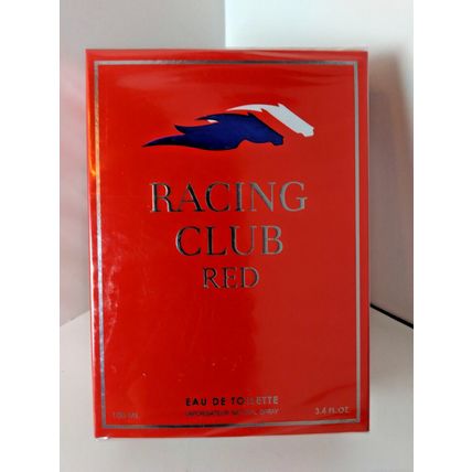 RACING CLUB RED Men's Designer 3.4 oz EDT Cologne - MCH Beauty - SEALED!