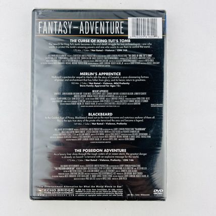 4 Movie Fantasy/Adventure Collectors Set DVD NEW Factory Sealed