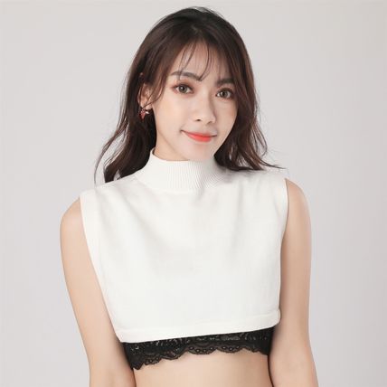 Women False Half Collar Fake Shirt Blouse Ladies Peter Pan Detachable Collars