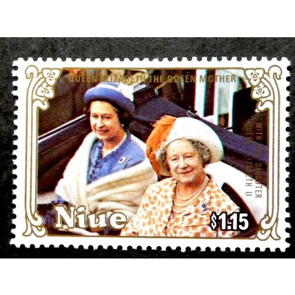 NIUE 1985 Queen Mother $1.15 SG588 Unmounted Mint