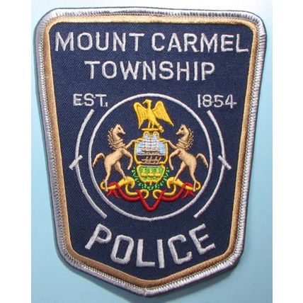 Police Dept, Mount Carmel, PA. PP96.