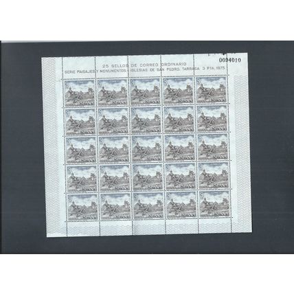 Spain stamps. 1975 Tourist Series MNH full sheets of 25 SG 2311 - 2316 (AM713)