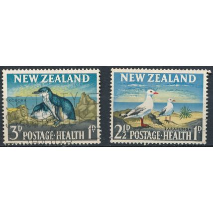 Health Stamps - New Zealand 1964 - F H - SG 822/3