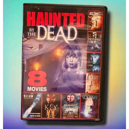 Haunted by the Dead: 8 Movies (DVD, 2013, 2-Disc Set) Terror Horror Adult