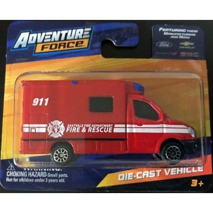Adventure Force (Maisto) Fire & Rescue 2023 Walmart Exclusive NEW HTF