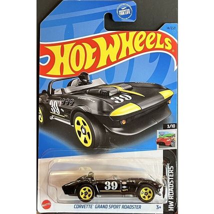Hot Wheels - Black Corvette Grand Sport Roadster 14/250 BLACK