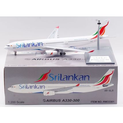 A330-343 SRI LANKAN AIRLINES REG: 4R-ALR W/STAND - RETRO MODELS IFRM33301 1/200
