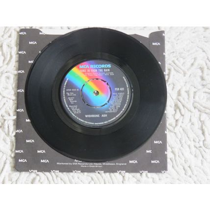 WISHBONE ASH, NO SMOKE WITHOUT FIRE VINYL LP. WITH SINGLE .