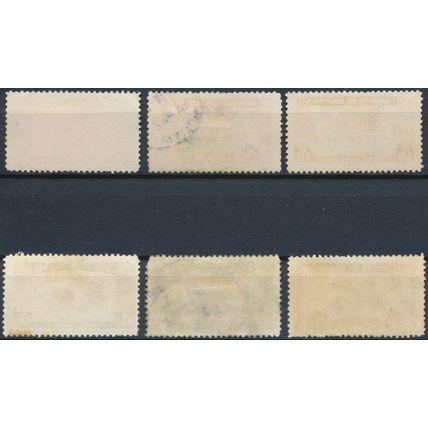 La Paz surch: 6 Values - Bolivia 1957 - FH - MiNr 560, 565, 570/1, 573 & 575