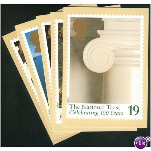 GB PHQ's mint set 1995 - Centenary Of National Trust