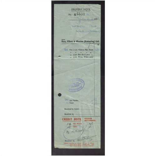 ROSS, ELLIOTT & WESTON LTD, KETTERING, 2JUL1956
