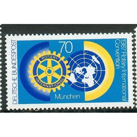 Germany 1987 - SG2188 - Rotary International Convention, Munich (unused)