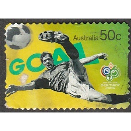 Australia 2006. 50c Value. World Cup, Germany. Fine Used