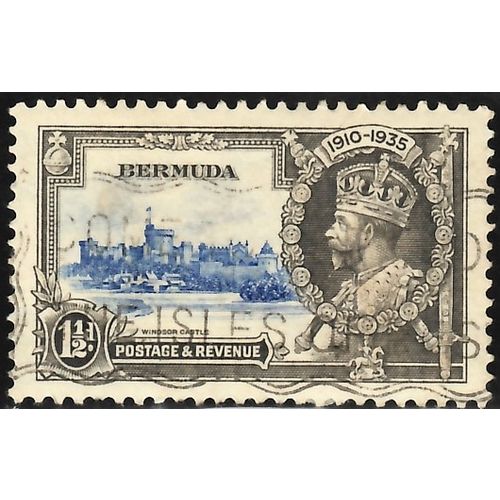Bermuda, 1935 1.5d Silver Jubilee, SG 95 (Scott #101), used