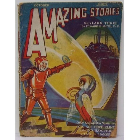 AMAZING STORIES OCTOBER MAGAZINE 1930