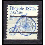 1901a 5.9c Bicycle Fine MNH Dry Gum Gap Single PreCnx CA1056