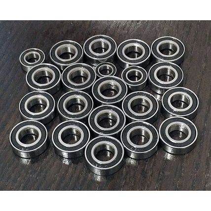(21pcs) KYOSHO TWIN FORCE / TWIN FORCE SPIRIT Rubber Sealed Ball Bearing Set